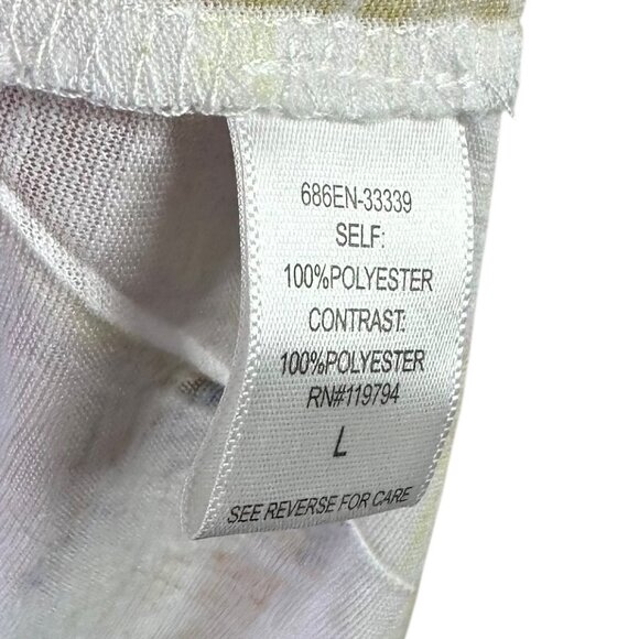 Live & Let Live Butterfly Fairycore Chiffon Top Dreamy Boho Festival Blouse L - Picture 7 of 7